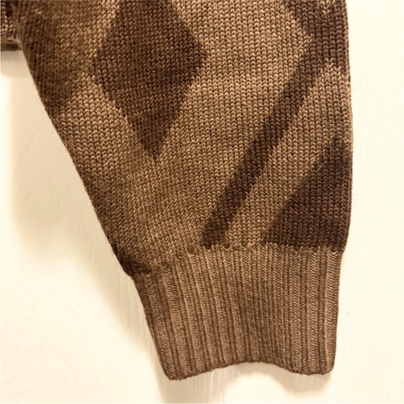 Aritzia Babaton Guell Sweater Merino Wool Turtleneck Pinecone Brown Cocoa Small - Picture 7 of 13